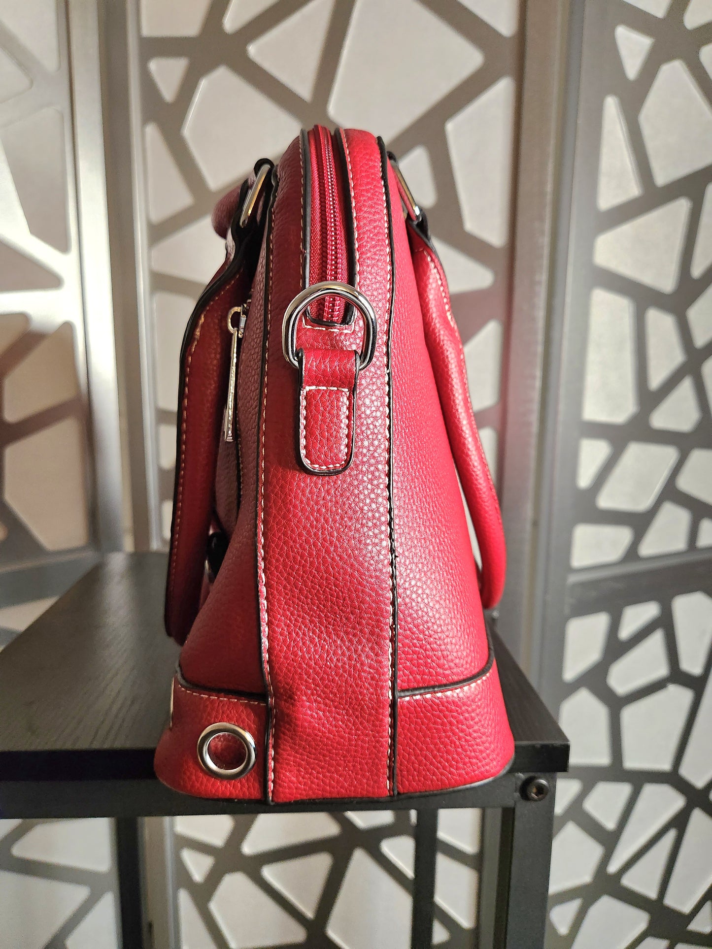 Red Purse Handbags Motorcycle Jacket Purse Red fashion Tote Evening Bag