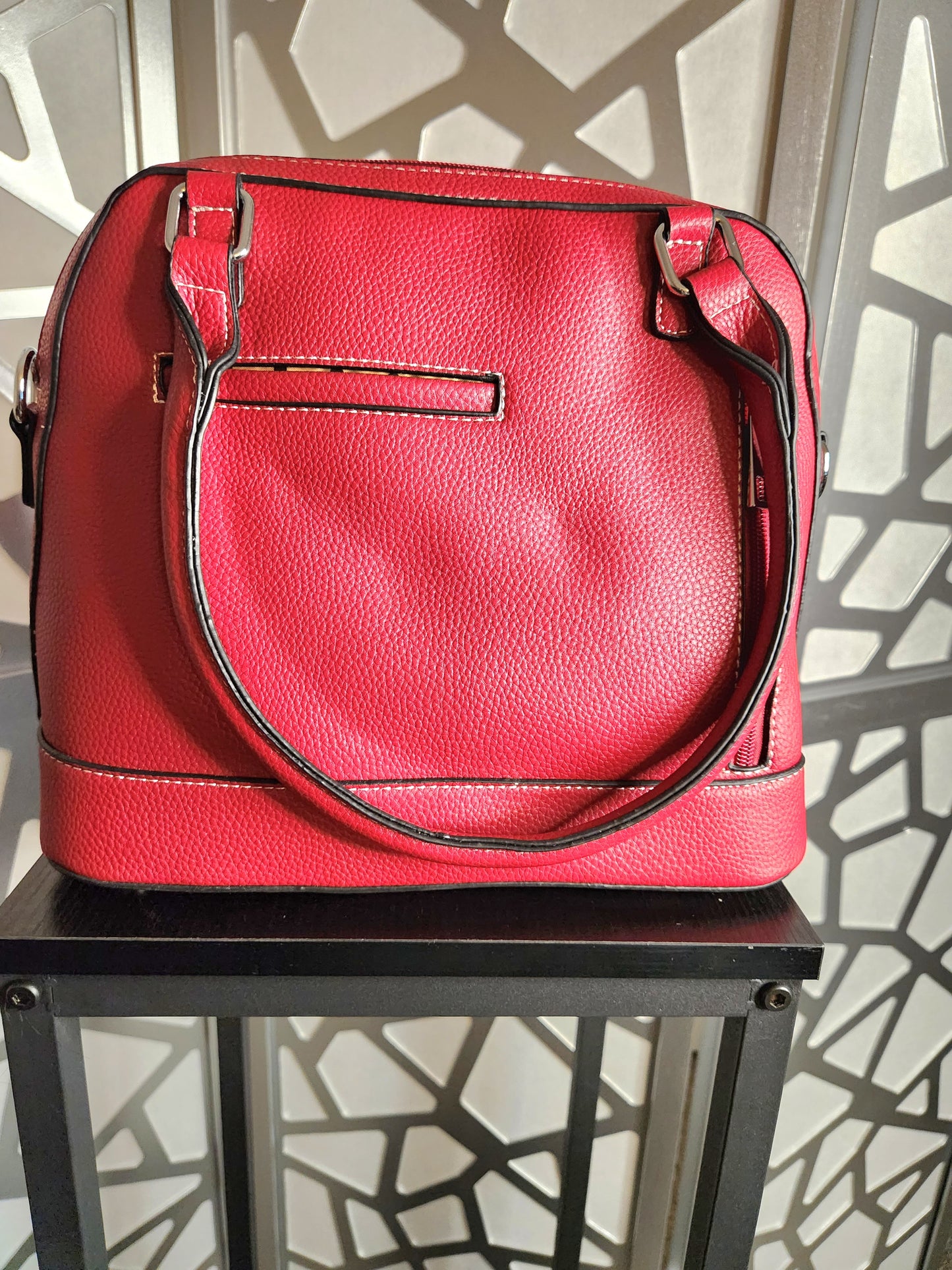 Red Purse Handbags Motorcycle Jacket Purse Red fashion Tote Evening Bag